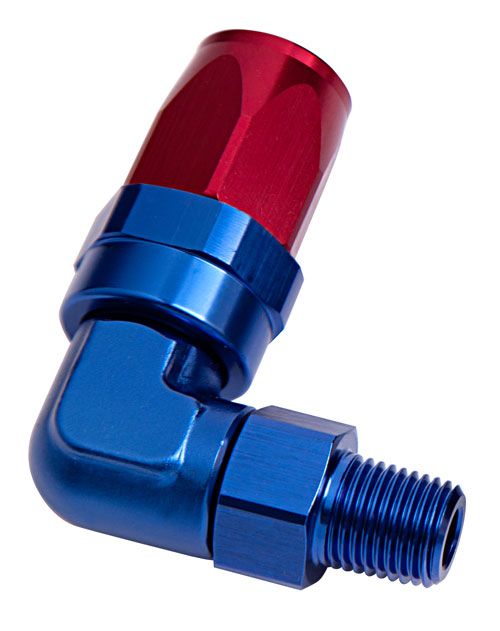 08 - MALE 1/2" NPT 90 DEG TO -12AN - AF829-12-08