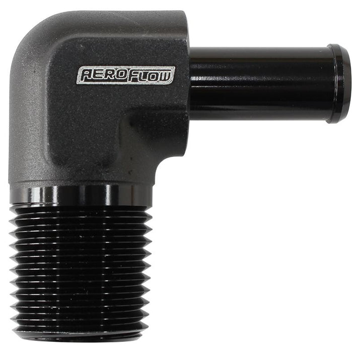 08ANBLK - 90 DEG 1/2" NPT TO -8 100/450 - AF842-08-08ANBLK