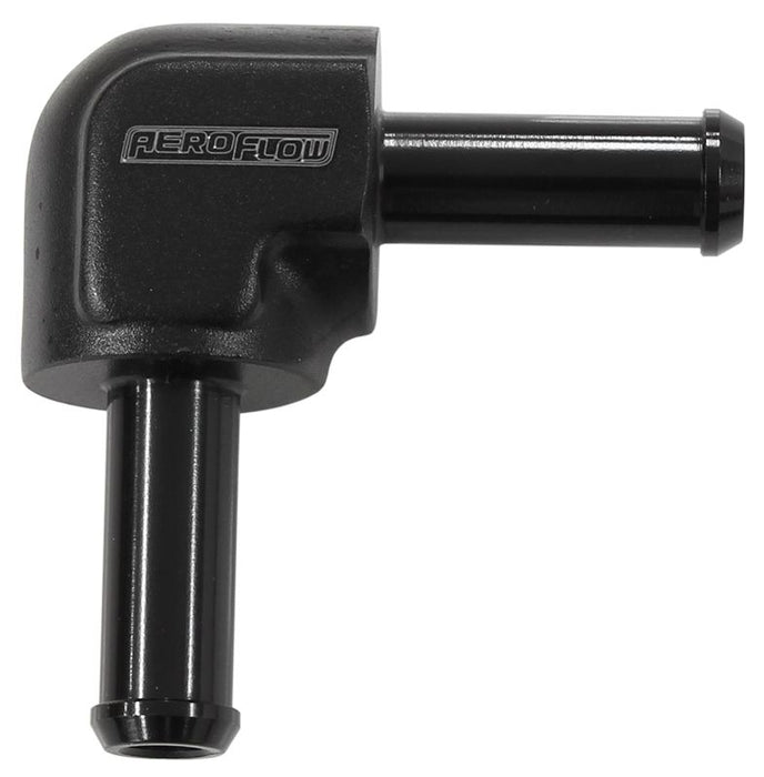90 DEGREE 5/8" BARB BOTH ENDS - AF843-10BLK
