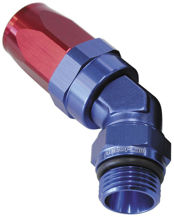 10 - 45 Deg -10 Hose to Male -10 Th - AF844-10-10