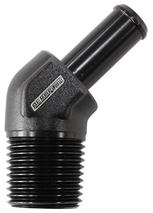 08ANBLK - 45 DEG 1/2" NPT TO -8 100/450 - AF845-08-08ANBLK