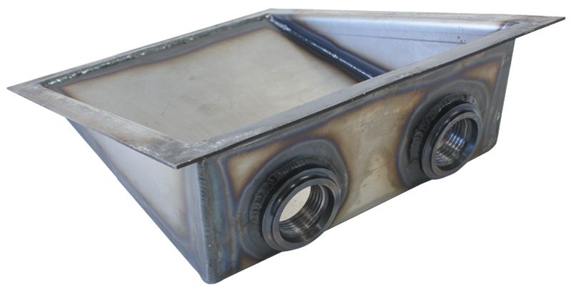 steel sump extension weld-on - AF85-1000