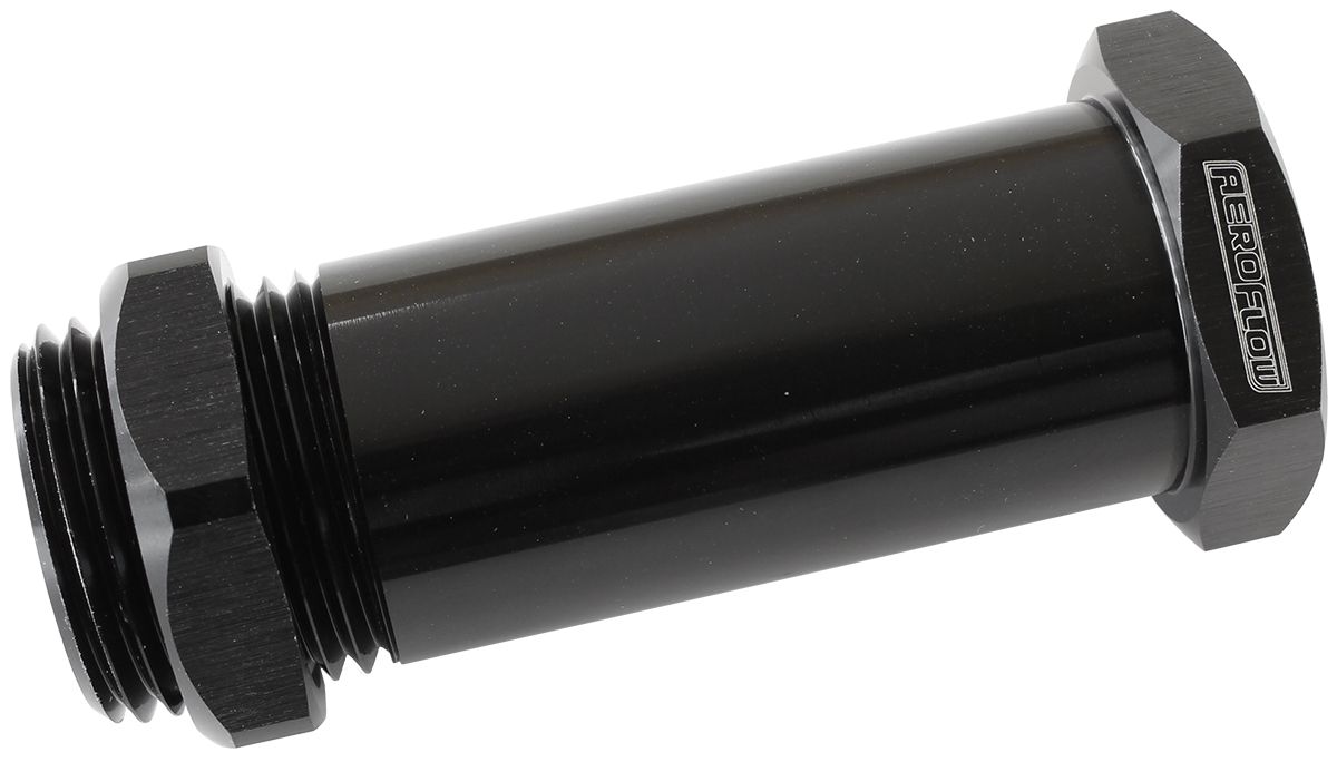 -8ORB THROUGH FRAME FITTING - AF877-08BLK