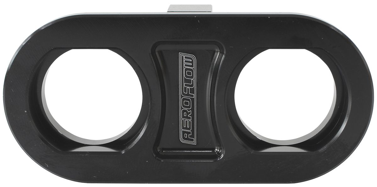 BILLET BULKHEAD 2 PORT UNIVERS - AF88-2006BLK