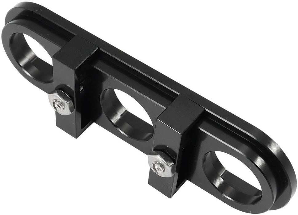 BILLET BULKHEAD PLATE 3 PORT - AF88-2020BLK