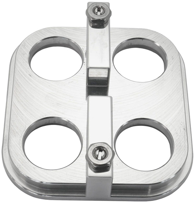 BILLET BULKHEAD PLATE 4 PORT - AF88-2022