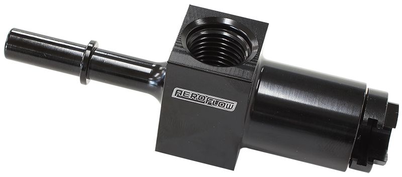 3/8" FEMALE TO MALE WITH 1/8" - AF905-02BLK