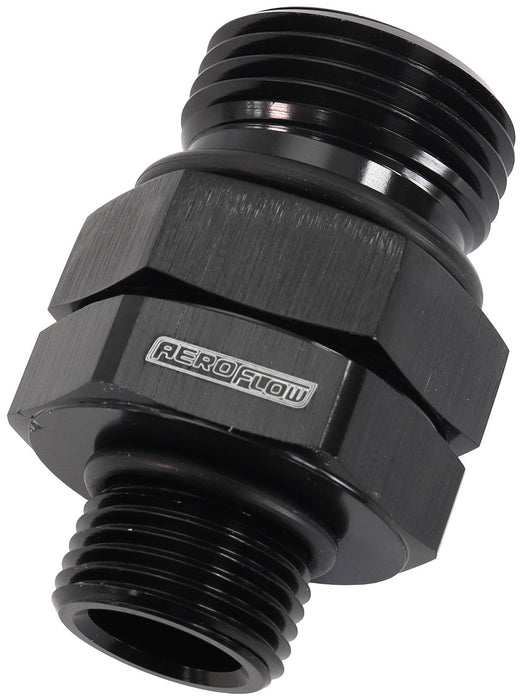 08BLK - -12 ORB SWIVEL TO -8 ORB - AF929-12-08BLK
