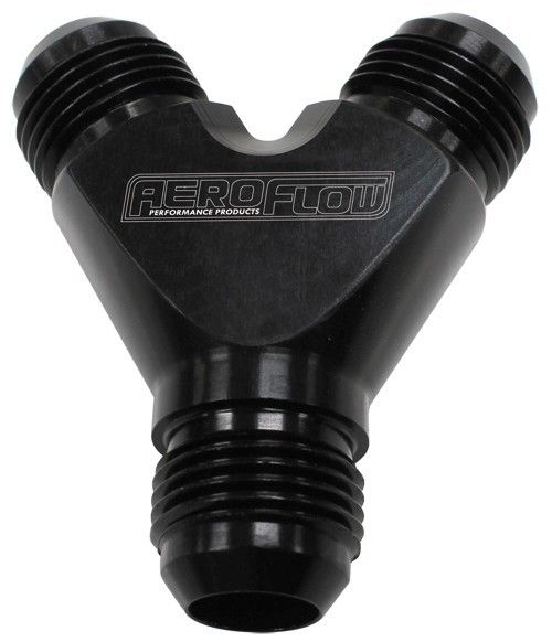 10BLK - Y BLOCK -12AN OUT -10AN IN - AF930-12-10BLK