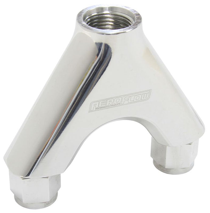10P - BILLET Y-PIECE 2X -8AN FEMALE - AF939-08-10P