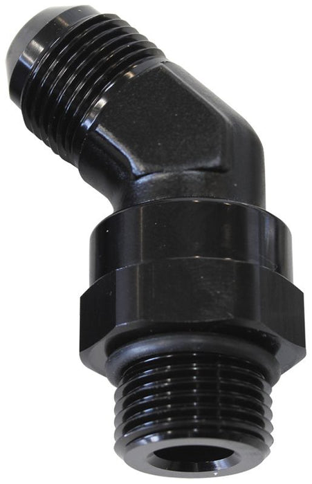08BLK - MALE -8 ORB 45 TO -10AN MALE - AF945-10-08BLK