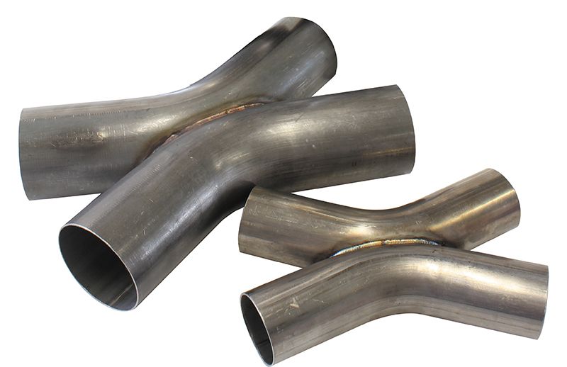 2-1/2" O.D EXHAUST X PIPE 45 - AF9508-2500