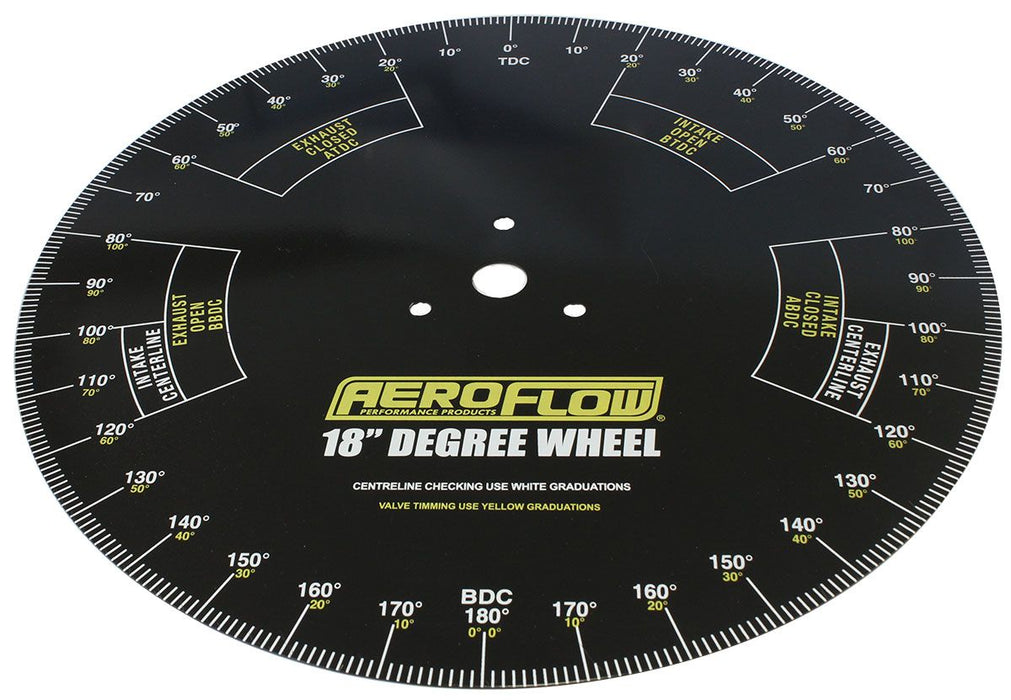 18" PRO CAM DEGREE WHEEL - AF98-2121