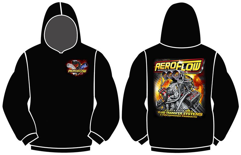 AEROFLOW NITRO HEMI HOODIE - AFNITRO2HOOD-M