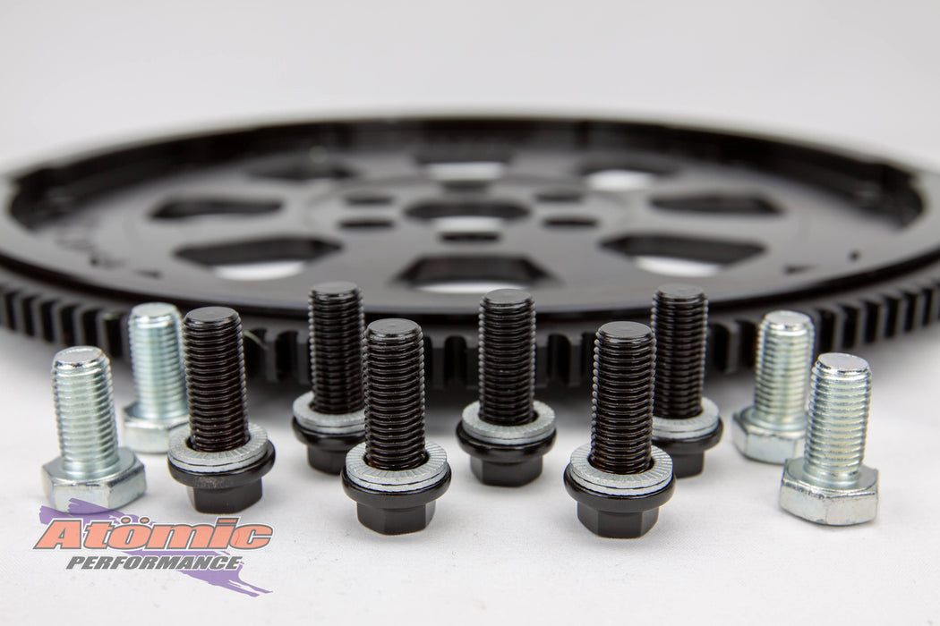 Atomic Barra Billet Flexplate Kits - ARP Bolts with Nordlock Washers