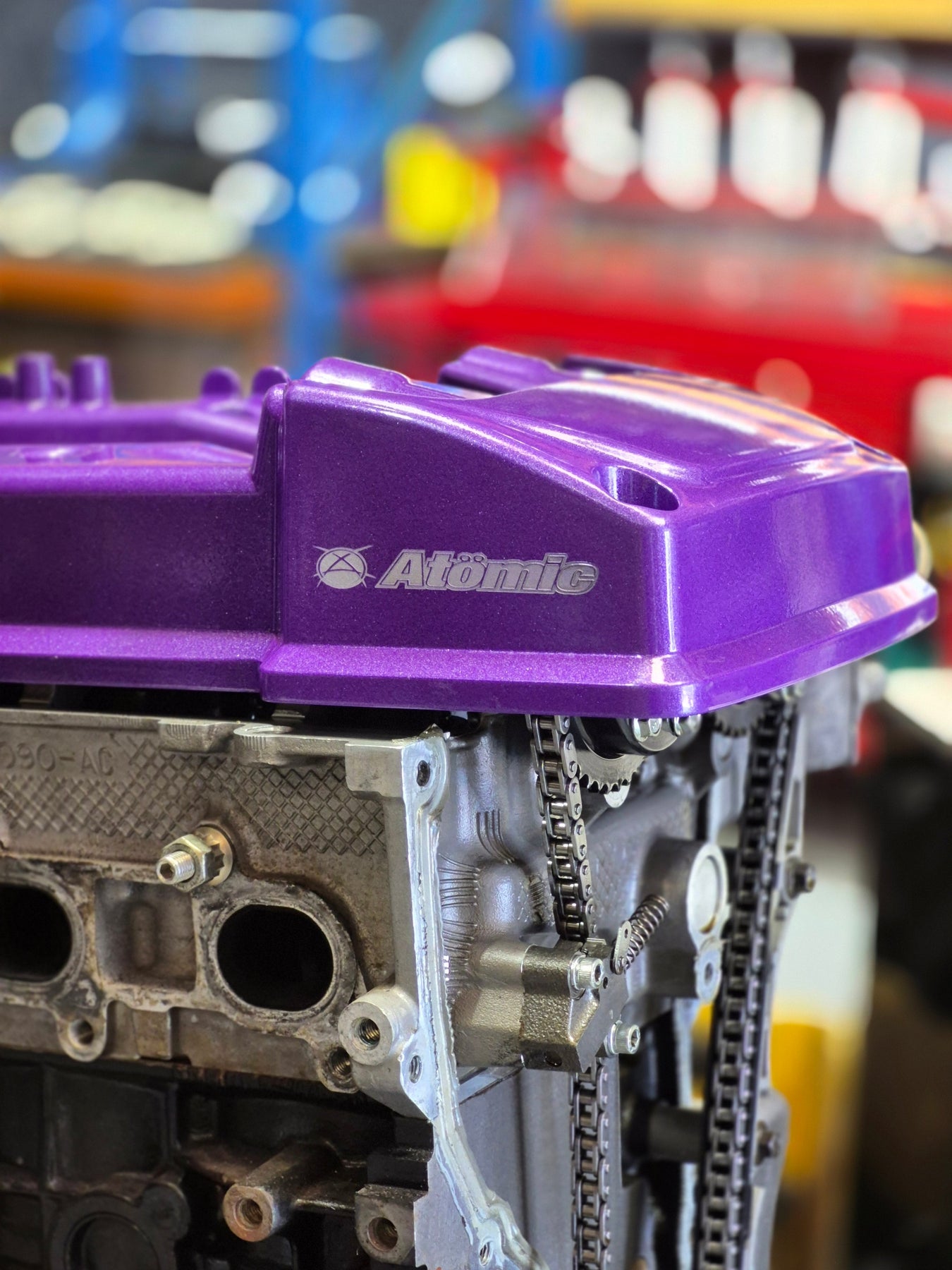 Atomic Powder Coated Rocker Cover – Ford Barra DOHC 6-Cyl