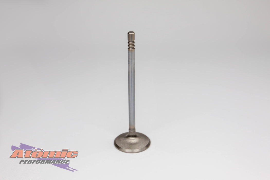 Atomic Stainless Steel Intake Valve – Ford Barra DOHC | +0.5mm Oversize | 35.5mm Head | Multi-Groove | 214-N Stainless