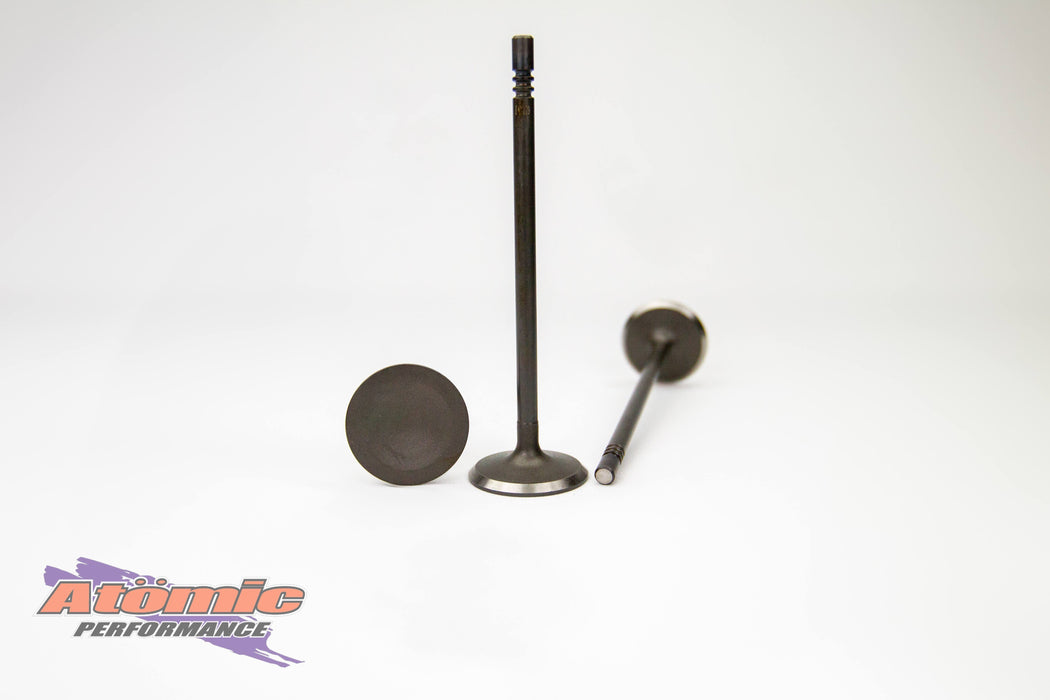 Atomic Turbo Exhaust Valve – Ford Barra DOHC | STD Size | “O” Series | 32.0mm Head | Hi-Nickel Tufftrided