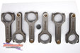 Set of connecting rods with Atomic Performance logo on a white background