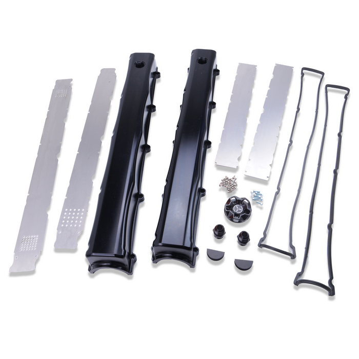 Platinum Racing Products - Pro Drag Dry Sump Cam Covers - Nissan RB20/RB25/RB26