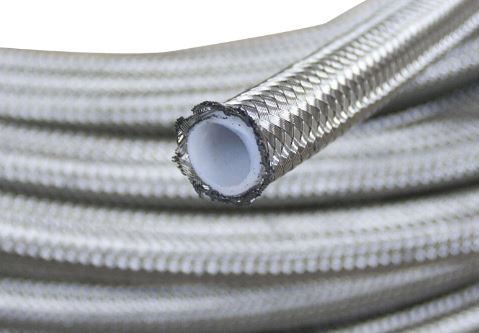 Zoo Performance - 200 Series PTFE (Teflon) Hose - Stainless Steel Braid