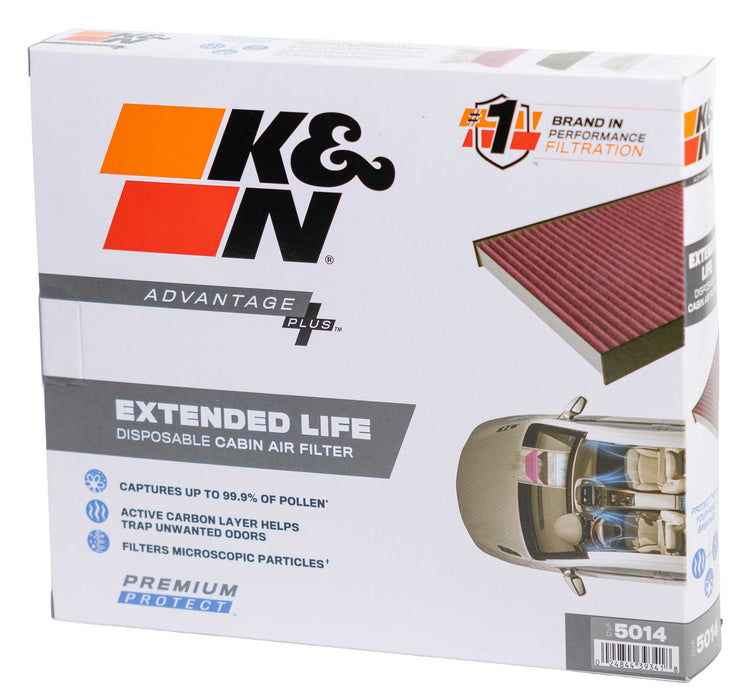 DVF5014 K&N Disposable Cabin Air Filter - JAGUAR/LAND ROVER XE/DISCOVERY V