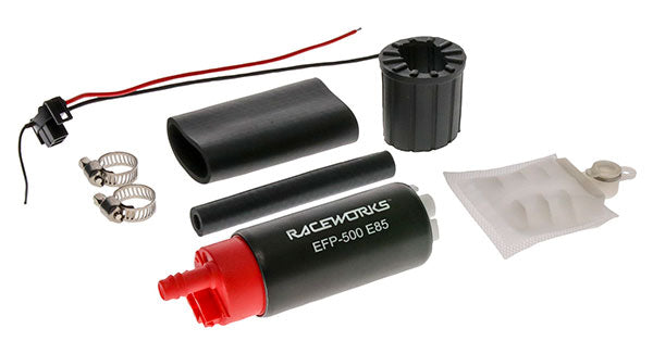 Raceworks 340lph Fuel Pump Intank E85 Safe Walbro 255 GSS342 Equivalent