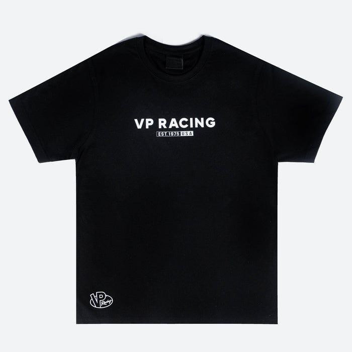 VP RACING - EST. 1975 BLACK T-SHIRT