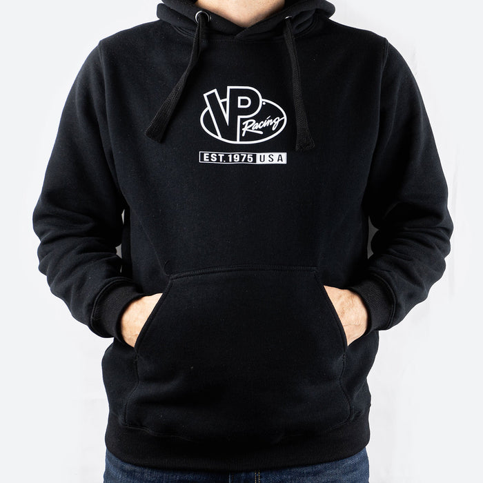 VP RACING - EST. 1975 BLACK & WHITE LOGO HOODIE