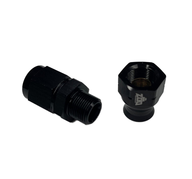 Zoo Performance - 600 Series Hardline Straight Female AN Hose Fitting