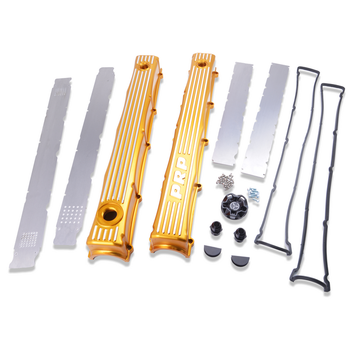 Platinum Racing Products - Pro Drag Dry Sump Cam Covers - Nissan RB20/RB25/RB26