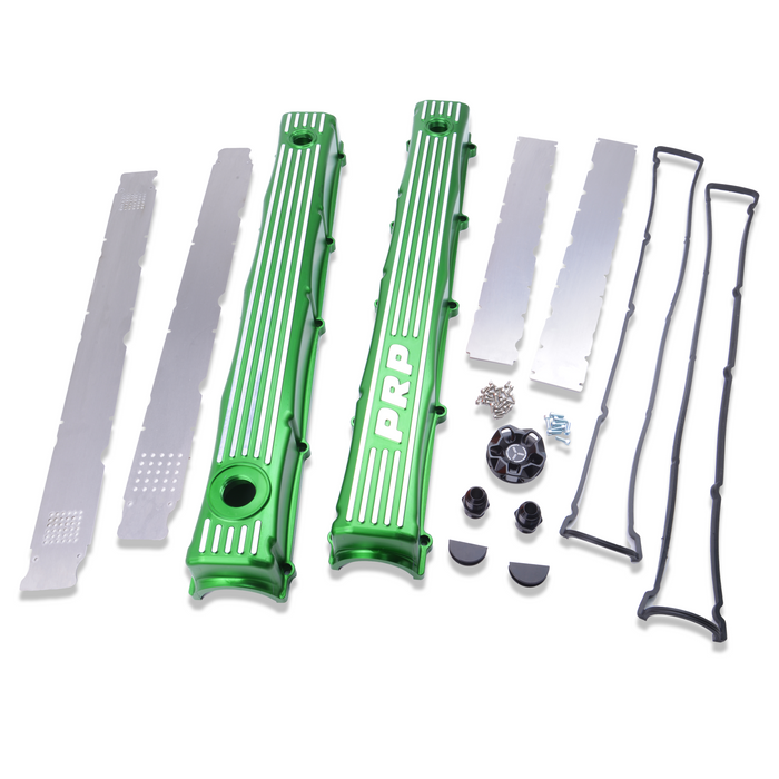 Platinum Racing Products - Pro Drag Dry Sump Cam Covers - Nissan RB20/RB25/RB26