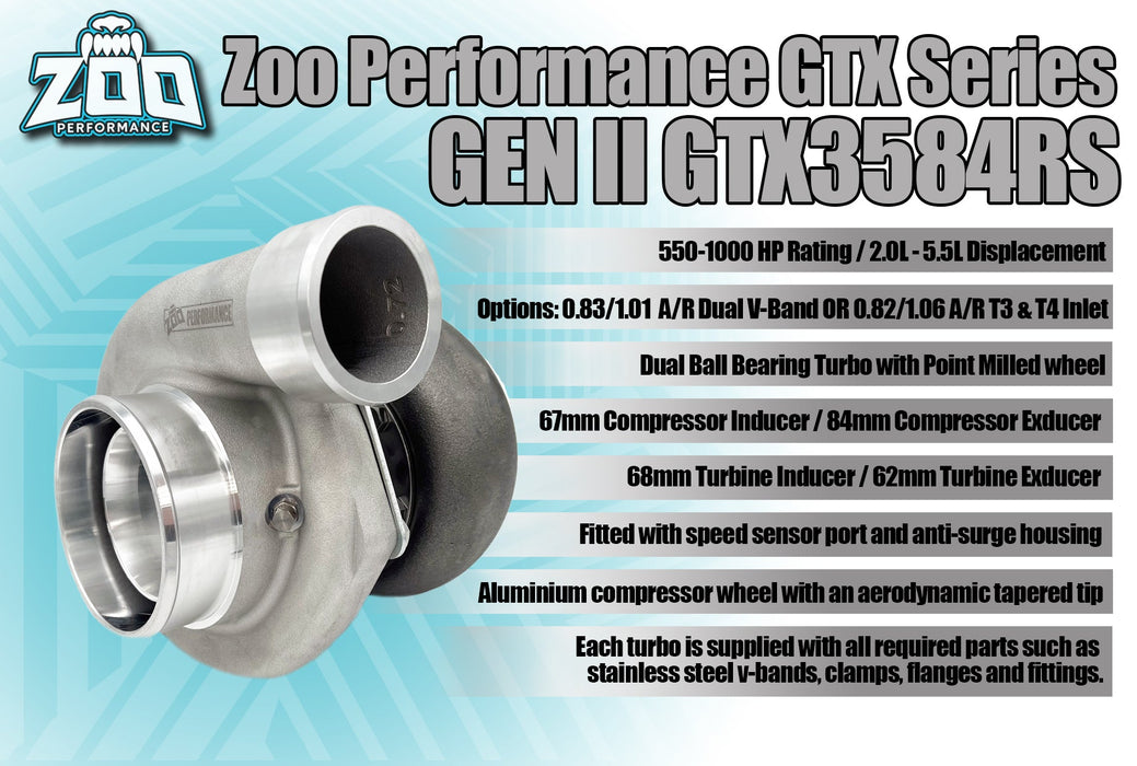 Zoo Performance - Mirror Set GEN II GTX3584RS Series 67mm Turbo