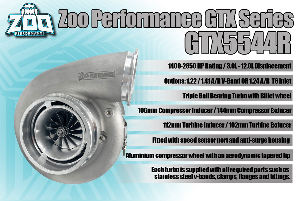 Zoo Performance - GTX5544R Series 106mm Turbo