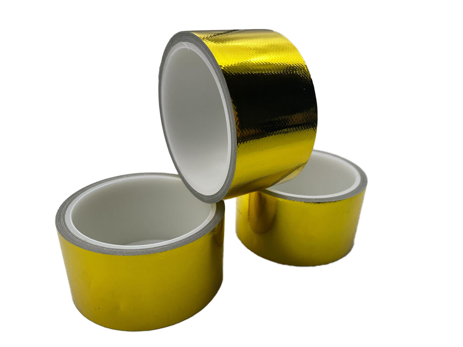 Zoo Performance - Heat Reflective Adhesive Tape - 50mm Gold