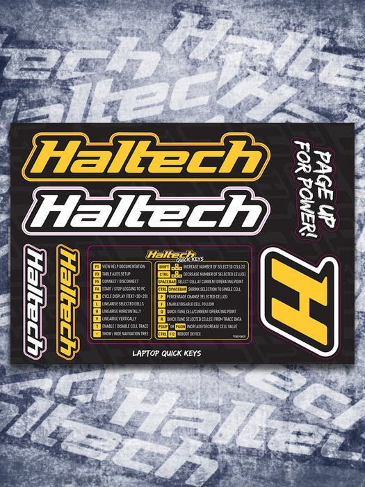 Haltech Sticker Sheet