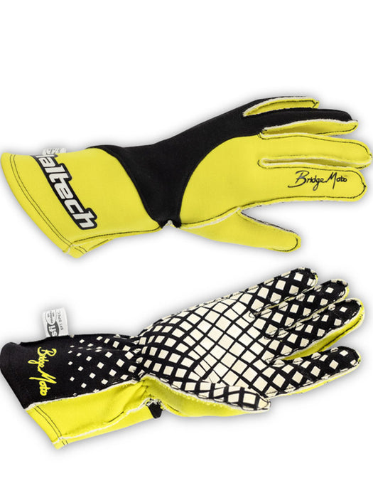 Haltech x BridgeMoto Race Gloves
Size: Medium