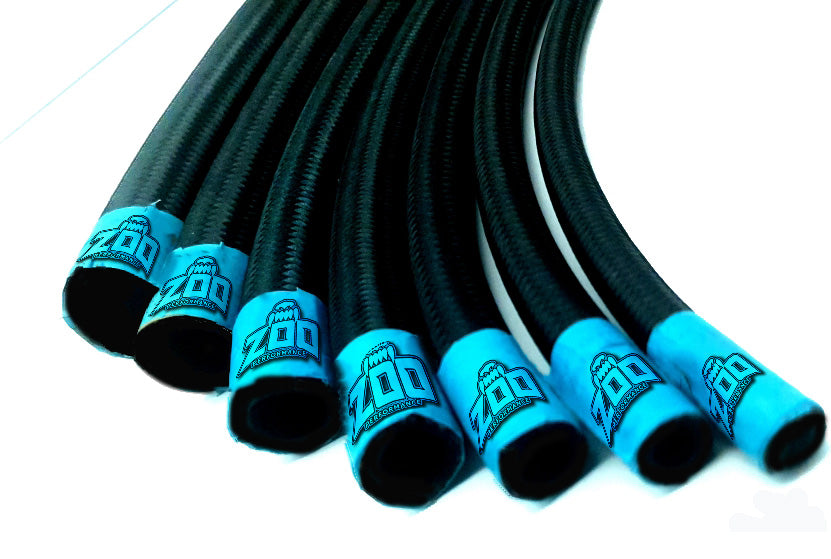 Zoo Performance - 100 Series Black Nylon Braided Cutter Hose
