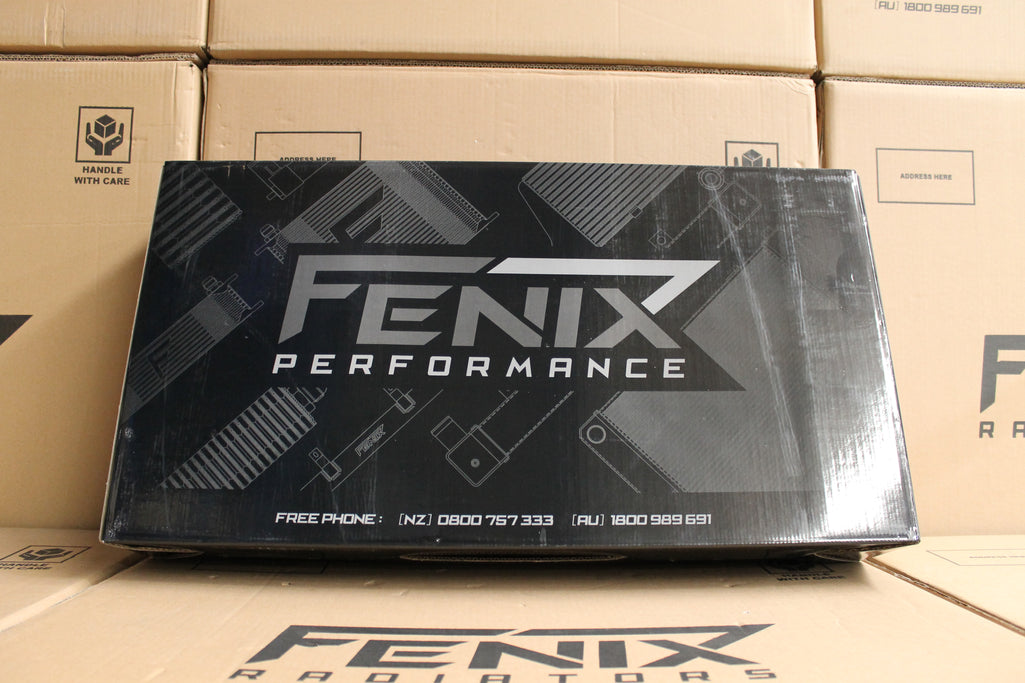 Bar & Plate Intercooler (Core Size 300x450x76mm. 2.5" Outlets Same Side).