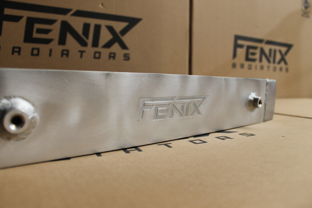 Bar & Plate Intercooler (Core Size 300x450x76mm. 2.5" Outlets Same Side).
