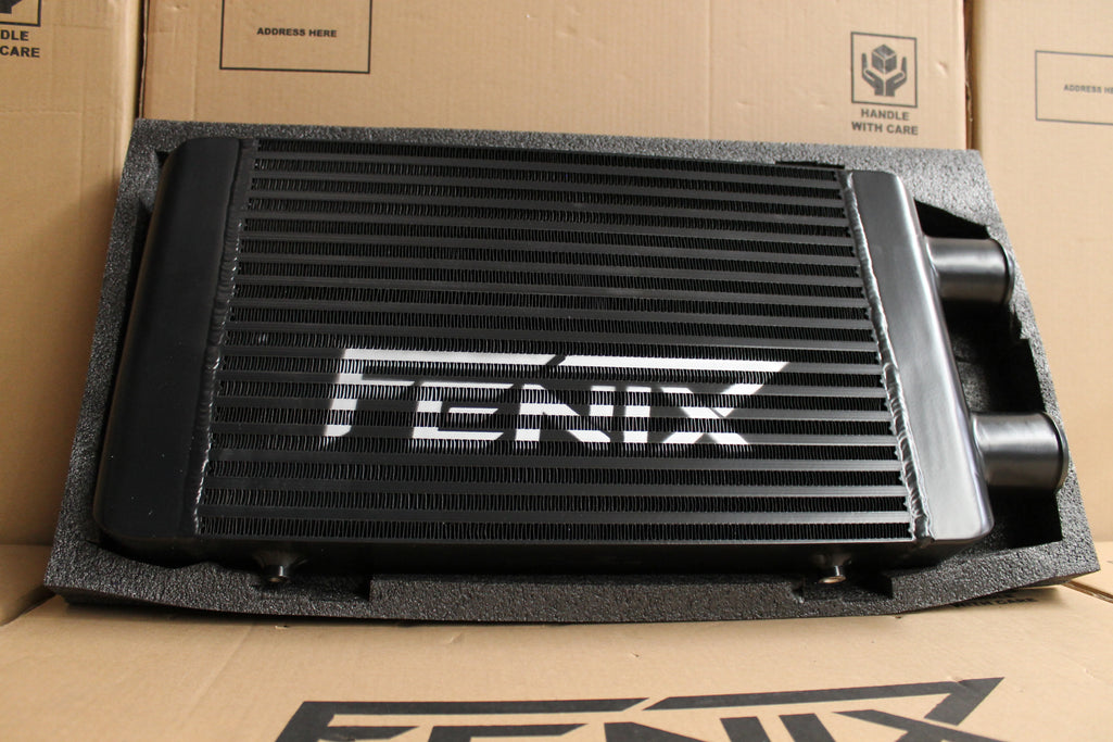 Bar & Plate Intercooler (Core Size 300x450x76mm. 2.5" Outlets Same Side).