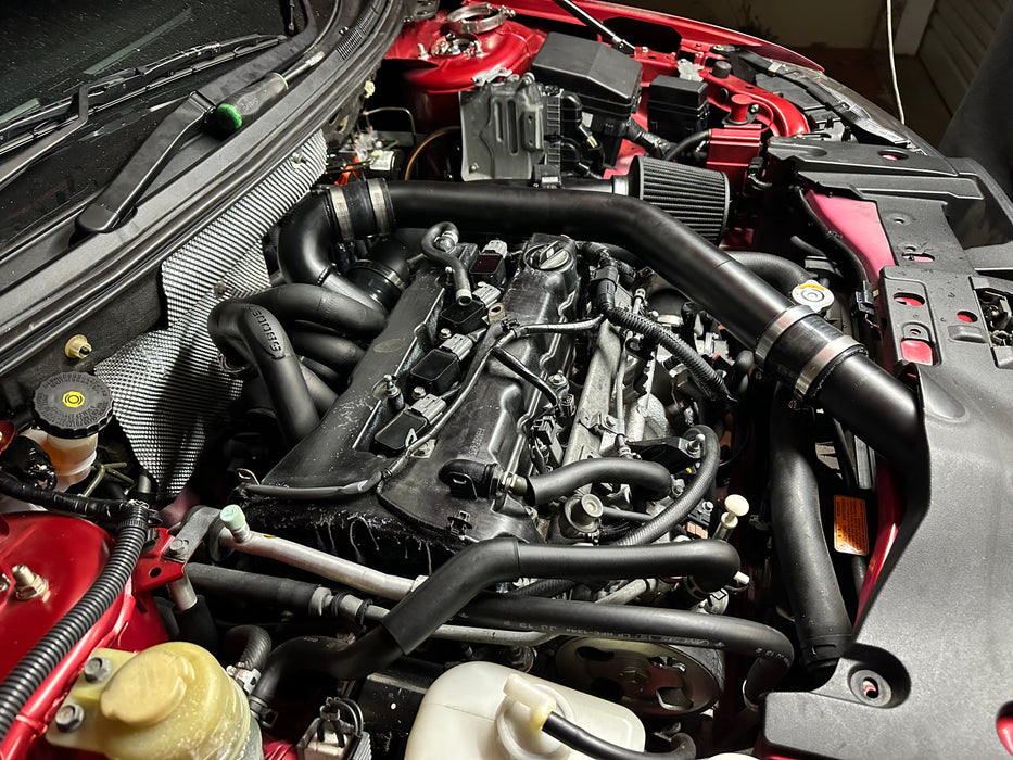6boost - Mitsubishi 4B11 Evo X Low Mount V-Band Exhaust Manifold