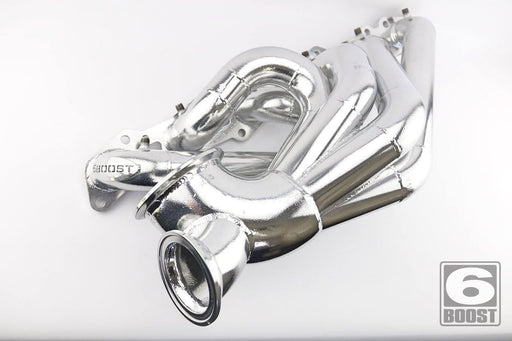 6Boost Nissan TB48 Pro Mod Exhaust Manifold - reference image 1