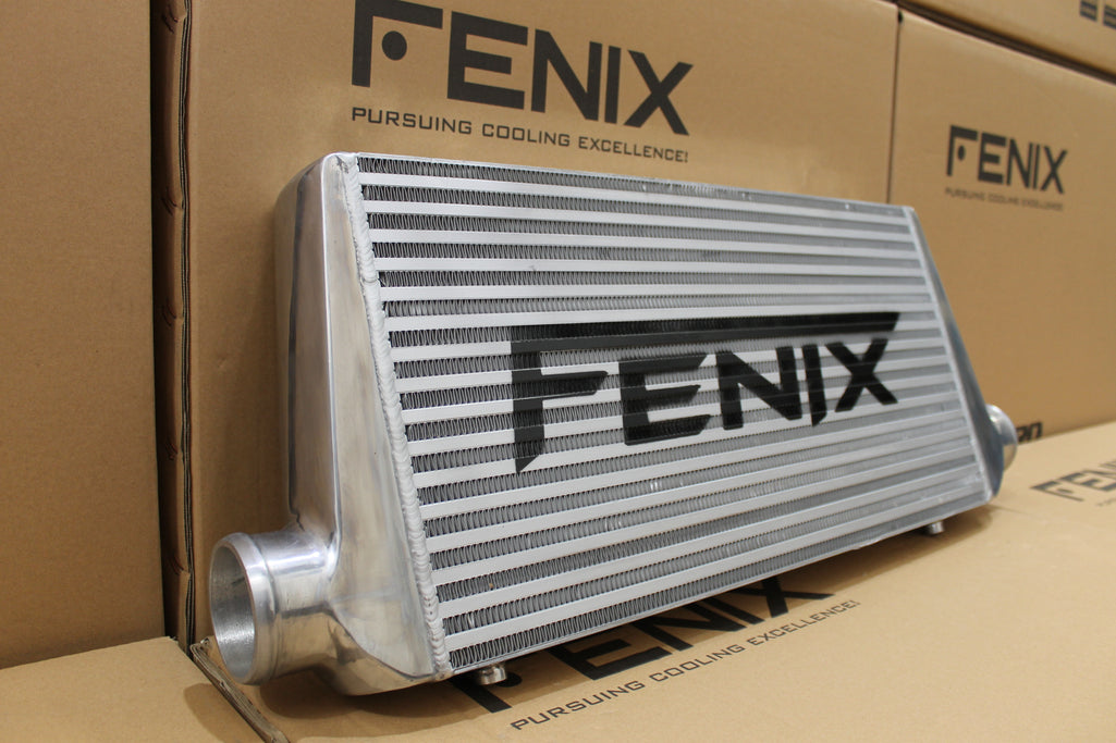 Bar & Plate Intercooler (Core Size 300x600x76mm. 3.0" Outlets).