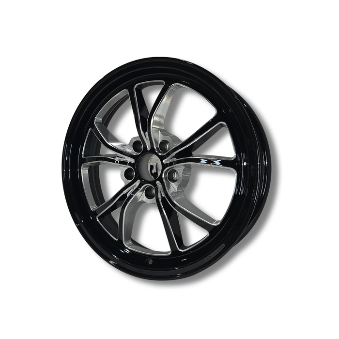 Illicit Race Wheels Black 'Eliminator' Front Runners 17"x4.5" 1.80" BS | 5x114.3 5x4.5"