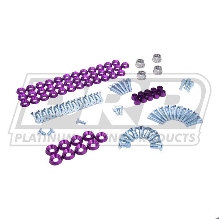 Platinum Racing Products - Engine Bay Dress Up Washer Kit - Nissan Skyline R32/R33/R34