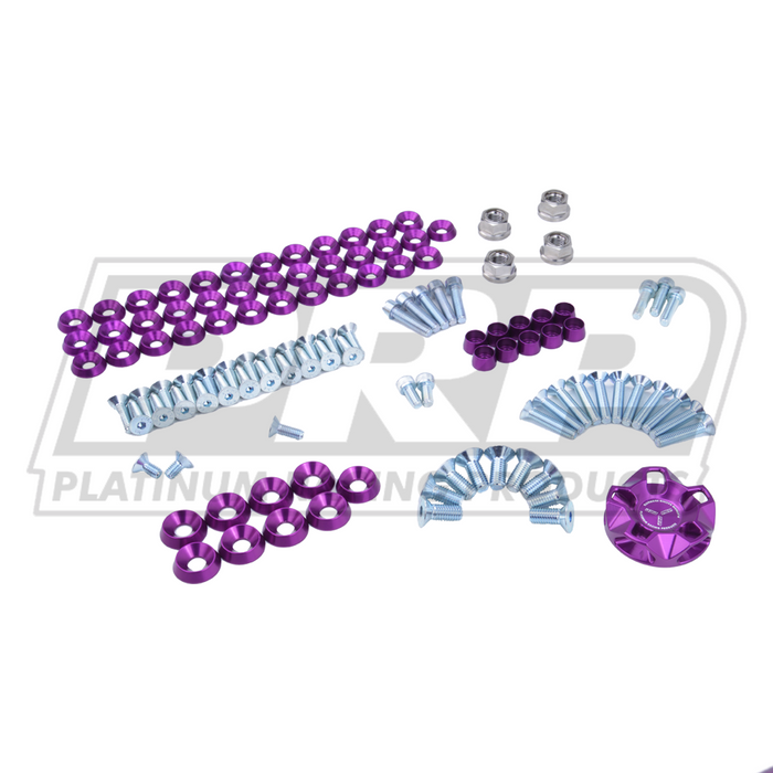 Platinum Racing Products - Engine Bay Dress Up Washer Kit - Nissan Skyline R32/R33/R34