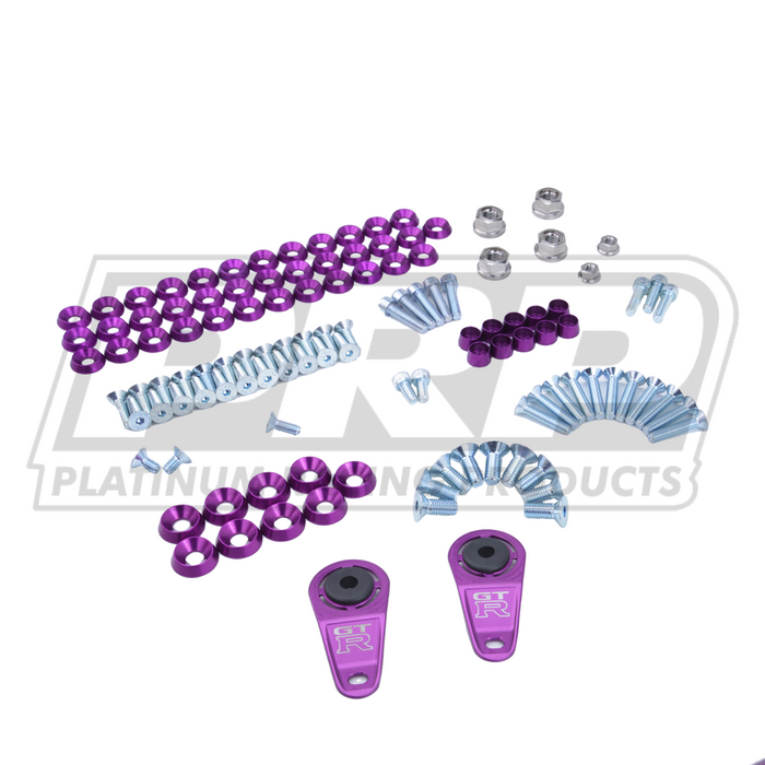 Platinum Racing Products - Engine Bay Dress Up Washer Kit - Nissan Skyline R32/R33/R34