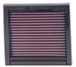33-2060 K&N Replacement Air Filter, 1992 - 2013 Nissan Micra/ March/ Note/ Cube