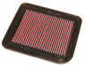 33-2285 K&N Replacement Air Filter, Mitsubishi 380/Eclipse/Galant/Endeavor 2.4l L4/3.8l V6, '04-12